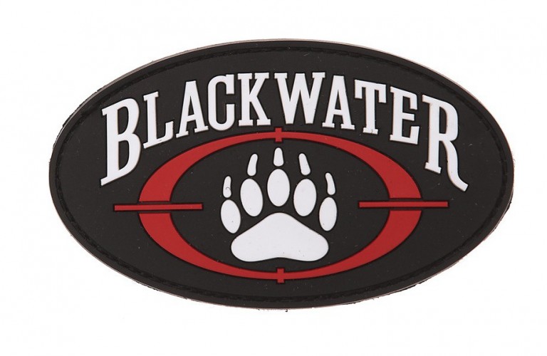 Patch 3D PVC Ovale BlackWater