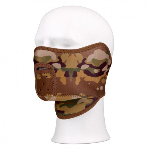 Protezione Bocca in Neoprene Multicam