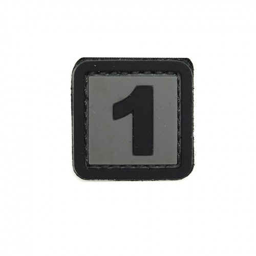 Patch 3D PVC Numero 1