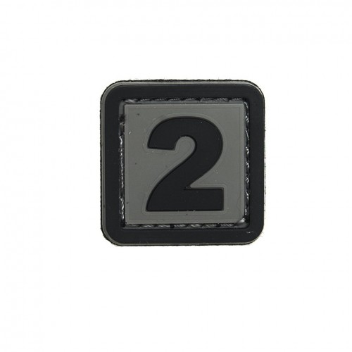 Patch 3D PVC Numero 2