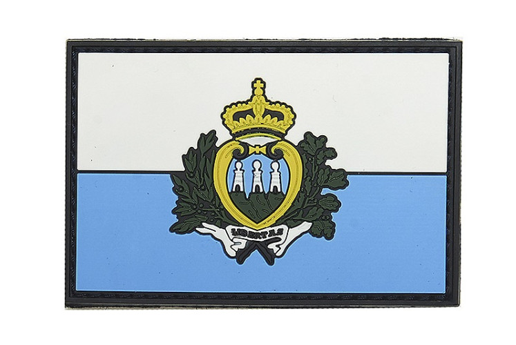 Patch 3D PVC San Marino