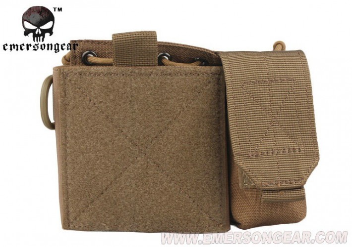 SAF Admin Panel MAP Pouch Coyote Brown