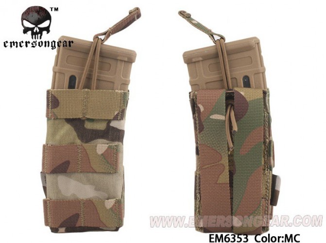 Tasca Porta Caricatore Singolo Open Top Multicam