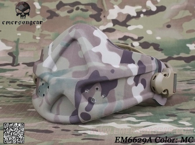 Protezione per Bocca in Neoprene Multicam