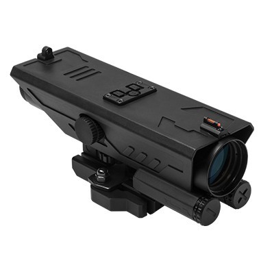 DELTA 4X30 Scope w/White & Red NAV LED