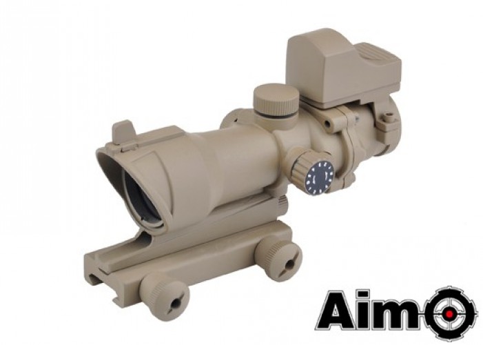 Acog 4X32 Scope con Mini Dot TAN