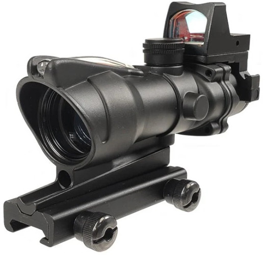 Acog 4X32C Source Fiber con Dot RMR Nera (AO1003 AIM-O)