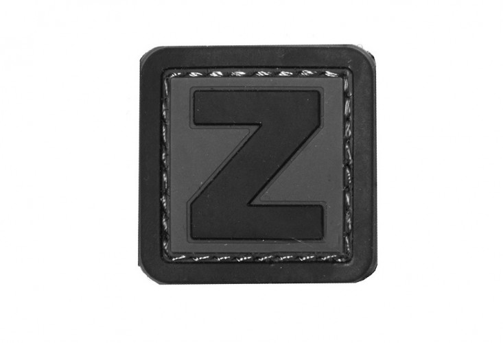 Patch 3D PVC Lettera Z