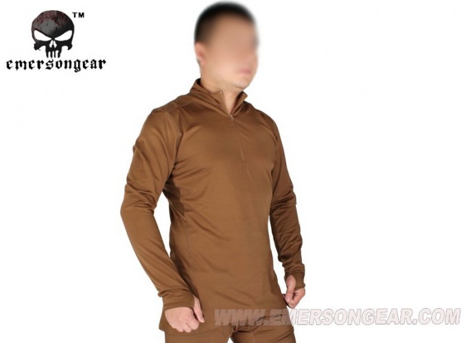 Maglia Termica Coyote Brown Tg. M