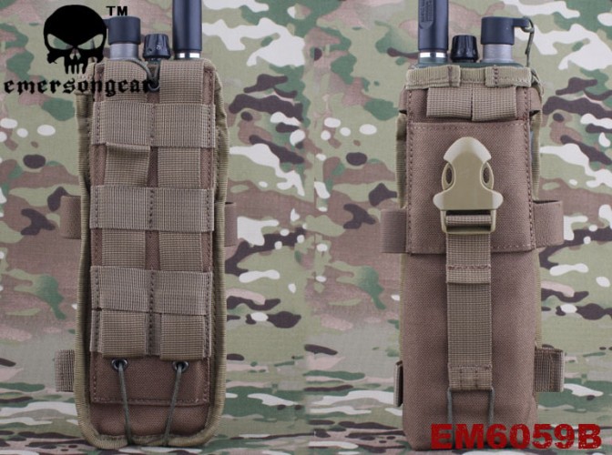 Porta Radio 152 Vidio Pouch Coyote Brown