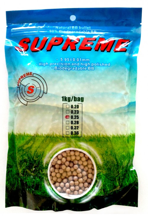 Busta da 1kg di 0.25g BIO Brown