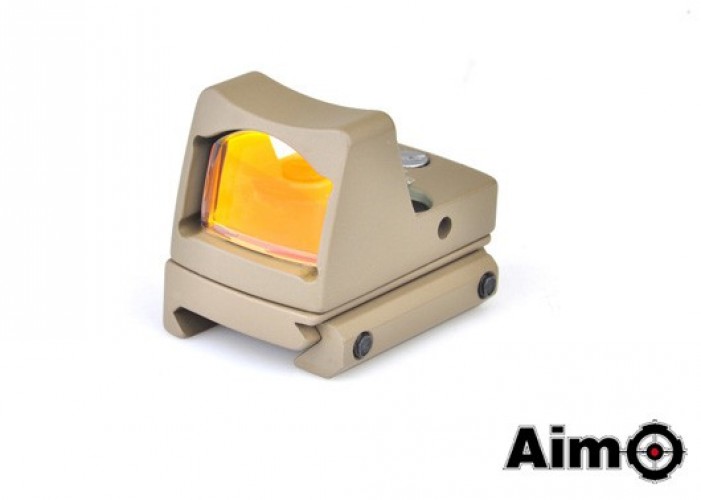 Red Dot Led RMR Tan