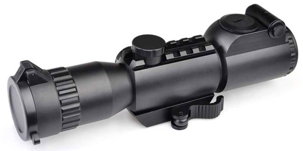 4x32 Red/Green Reticolo Illuminato Nera