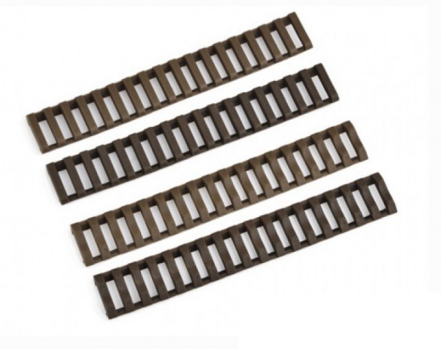 Slots Rail Cover Set TAN