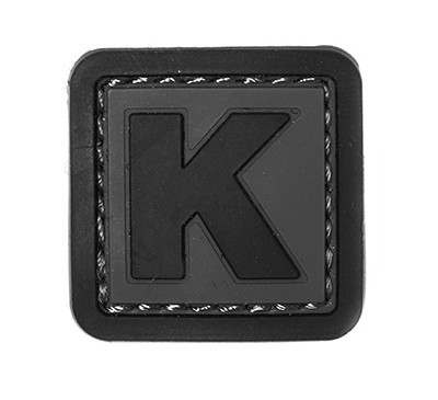 Patch 3D PVC Lettera K