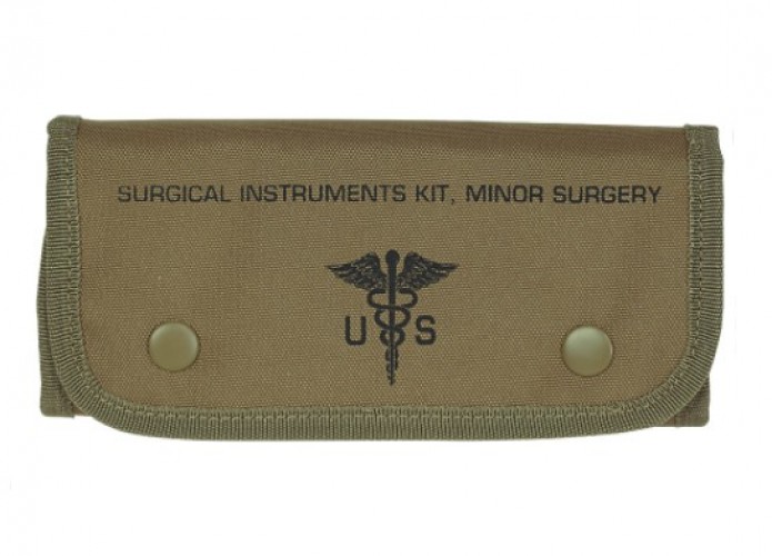 Empty Surgical Kit Pouch Coyote TAN