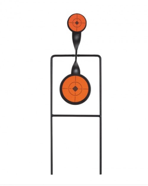 Two Paddle Spinner Target Metal