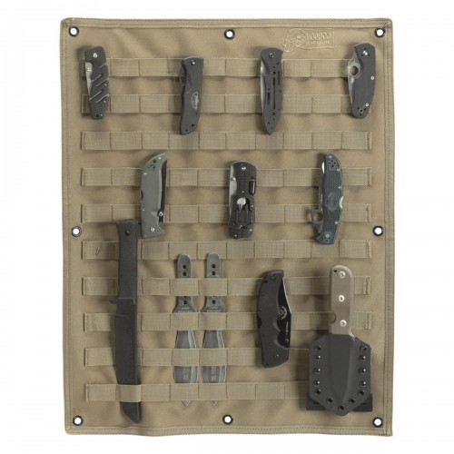 MOLLE Roll Up Knife Organizer Coyote TAN