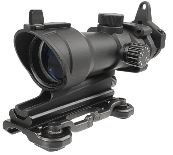 ACOG 4X32 Reticolo Illuminato con Sgancio Rapido Nera (AO5319 AIM-O)