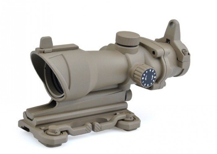 ACOG 4X32 Reticolo Illuminato con Sgancio Rapido TAN