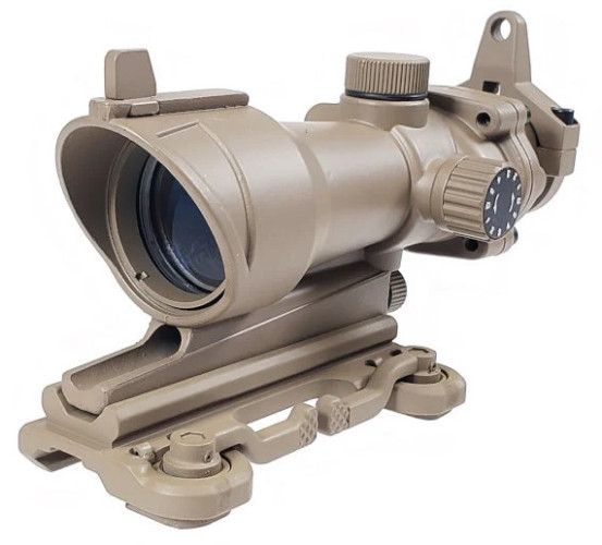 ACOG 4X32 Reticolo Illuminato con Sgancio Rapido TAN (AO5319 AIM-O)