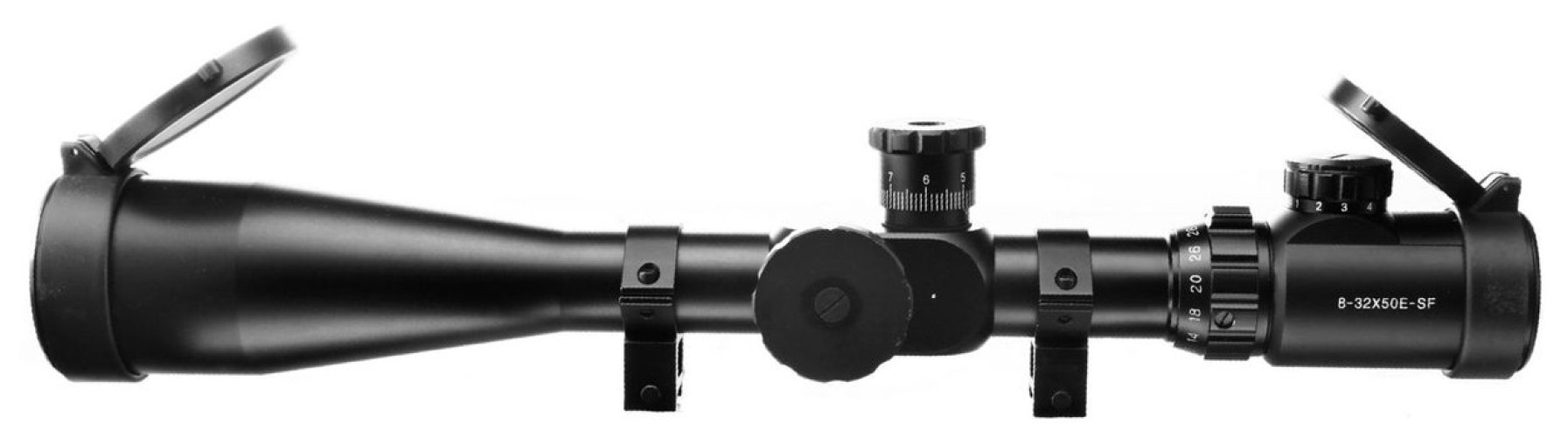 8-32x50E-SF (Red-Green Reticle) Black (AO5304 AIM-O)