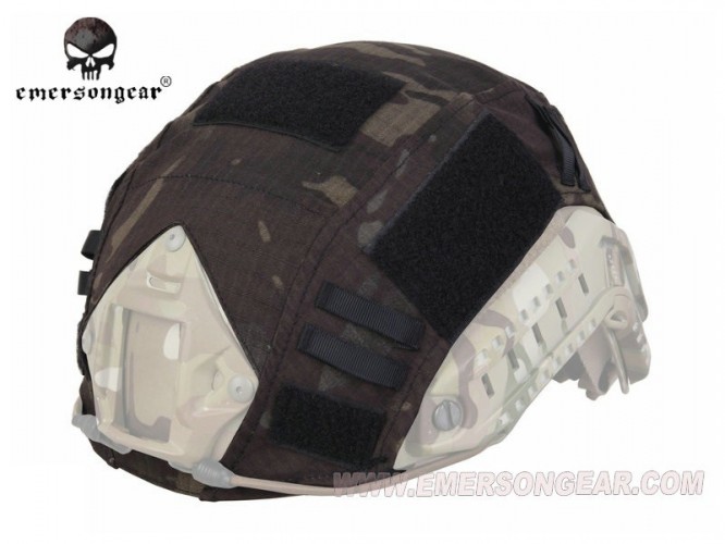 Copri Elmetto Multicam Black per Fast PJ