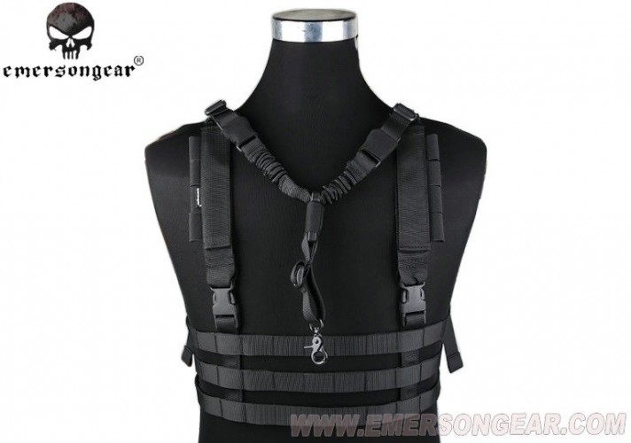 M.O.L.L.E. System Low Profile Chest Rig Nero