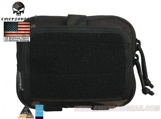 Admin Multi Purpose Map Bag Multicam Black