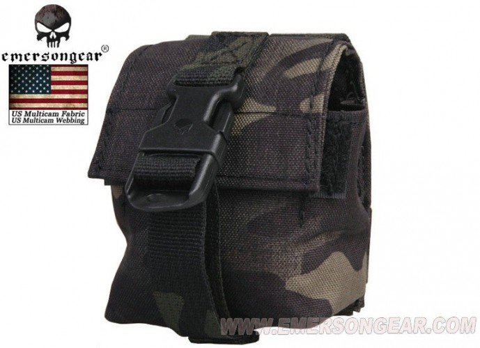 Tasca Porta Granate Multicam Black