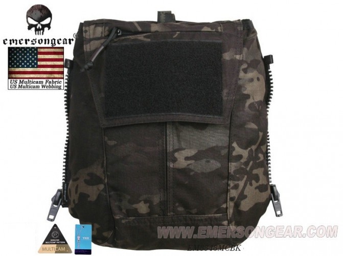 Pouch Zip-ON Panel Multicam Black