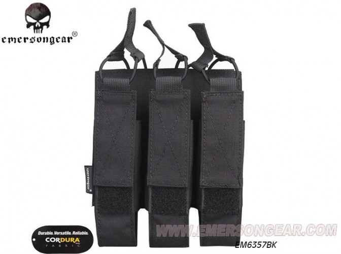 Modular Triple Mag Pouch MP7 Nera