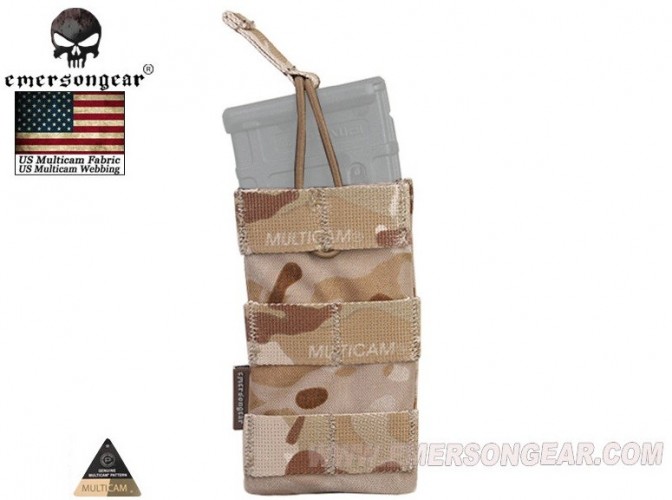 Tasca Porta Caricatore Singolo Open Top Multicam Arid