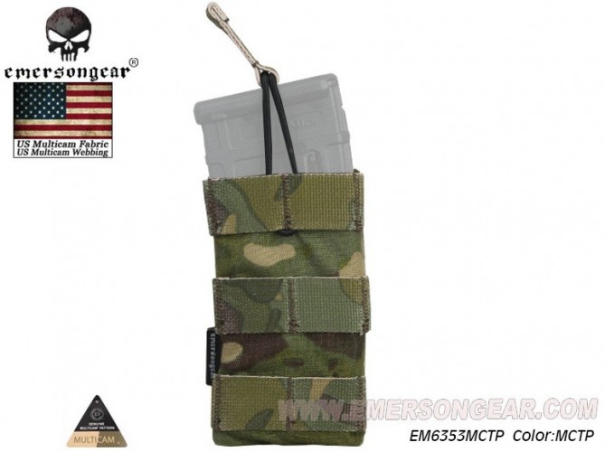 Tasca Porta Caricatore Singolo Open Top Multicam Tropic