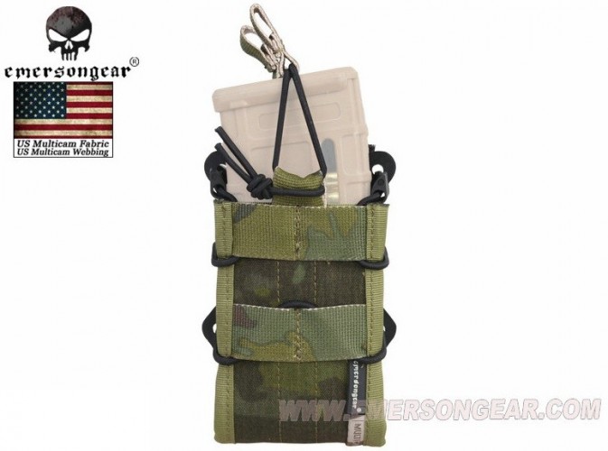 Porta Caricatori TACO Double Unit Multicam Tropic