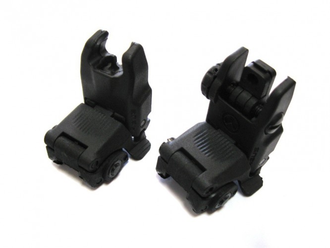 Tacche di Mira MB Flip Up Nere