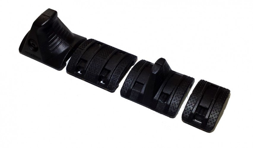 Copri RIS XMM con Hand Stop Neri