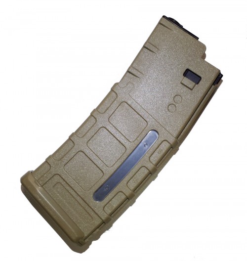 Caricatore Monofilare per M4 Recoil da 80bb PMag TAN