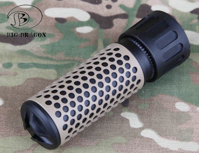 Silenziatore KAC Style QDC/CQB 125 mm - MIX