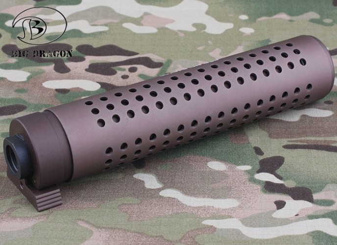 Silenziatore KAC PDW a Sgancio Rapido 175 mm - CB