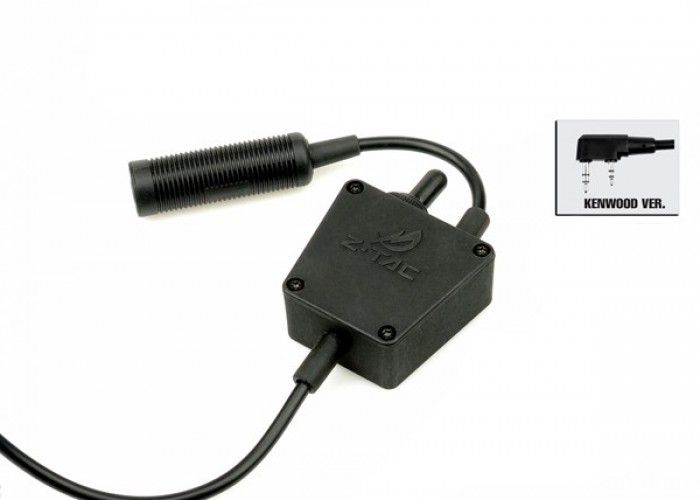 P.T.T. E-Switch per Kenwood (Z122 Z-TACTICAL)