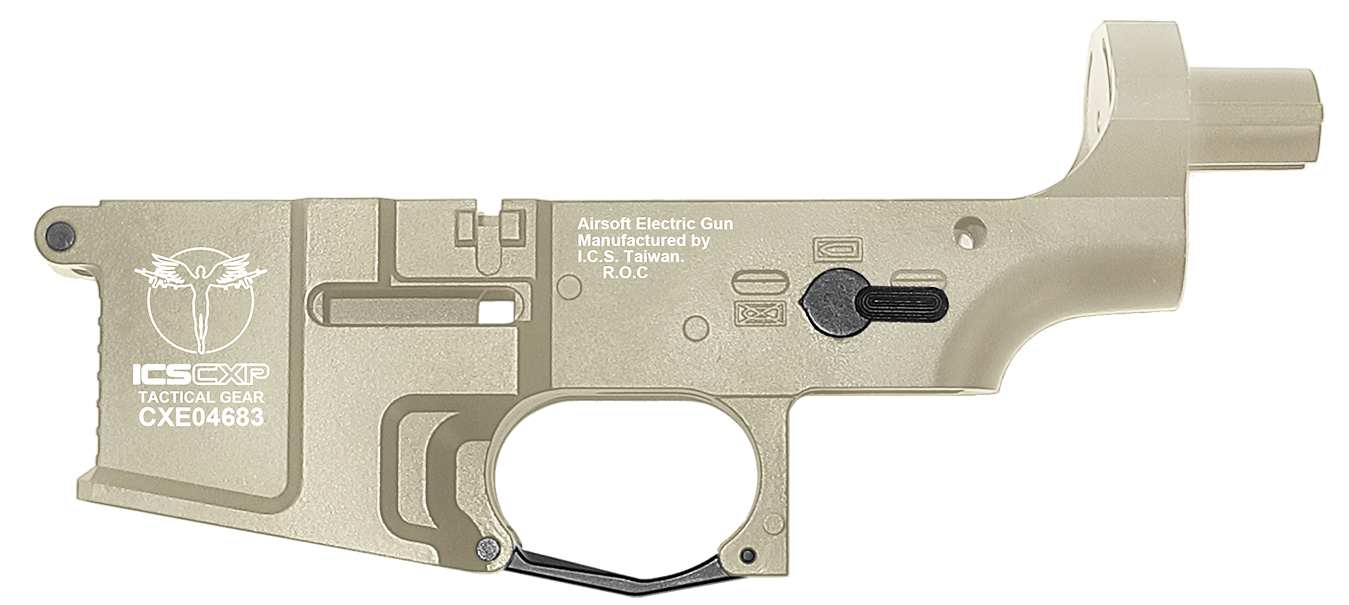 Lower Receiver in Metallo TAN per M4 YAK (MA-275 ICS)