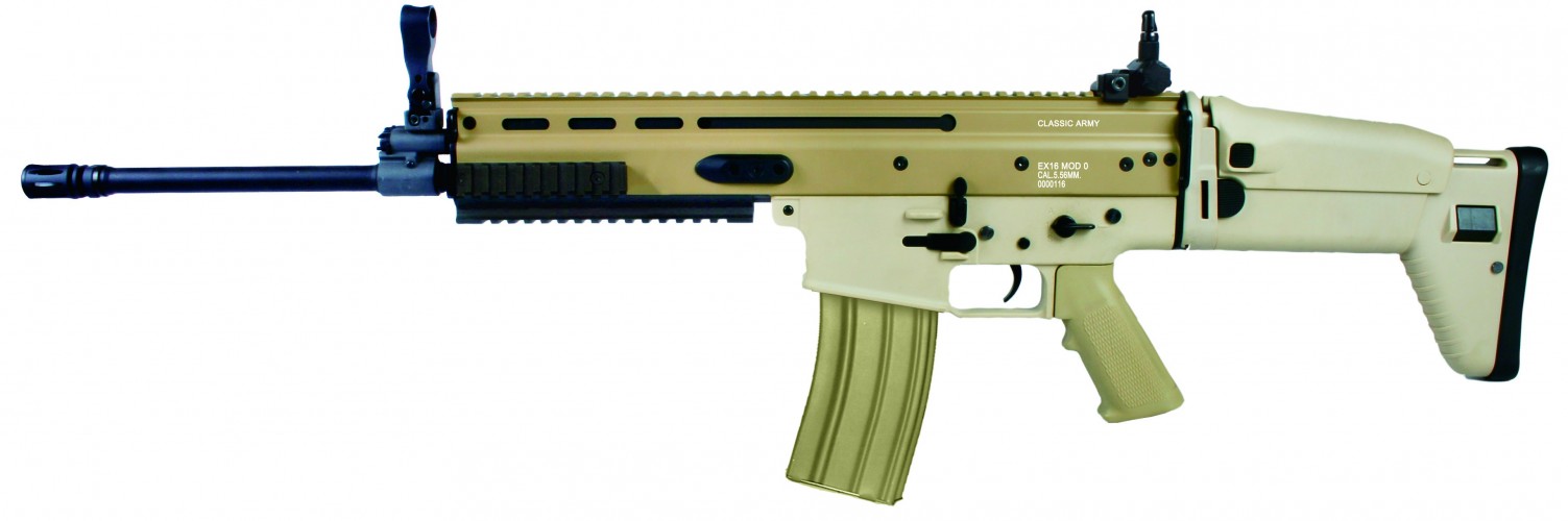 SCAR-L MK16 TAN (CA020P CLASSIC ARMY)