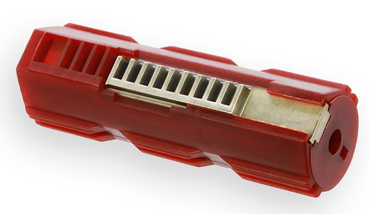 Pistone Rosso in Fibra di Nylon (GB-01-65 Lonex)