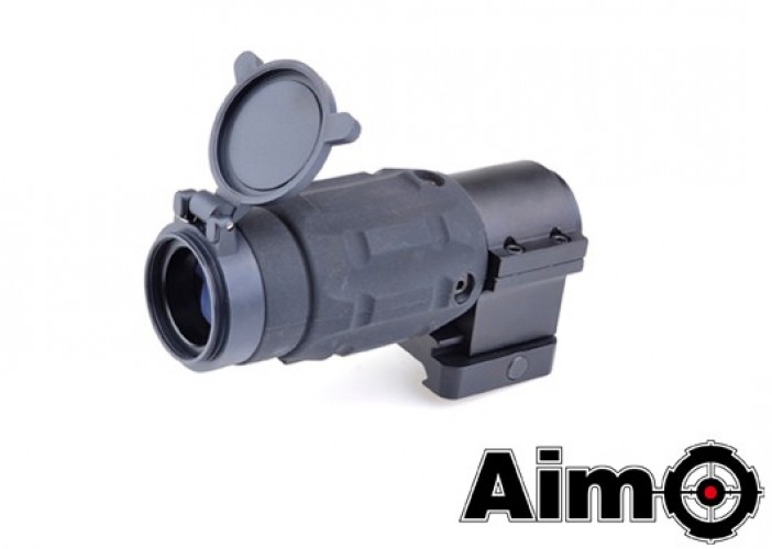 AP Style 3X Magnifier QD Twist Mount Nero (AO5339 AIM-O)