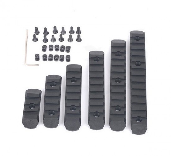 Set Slitte in Polimero per Keymod / M-Lok (MP02013 MP)