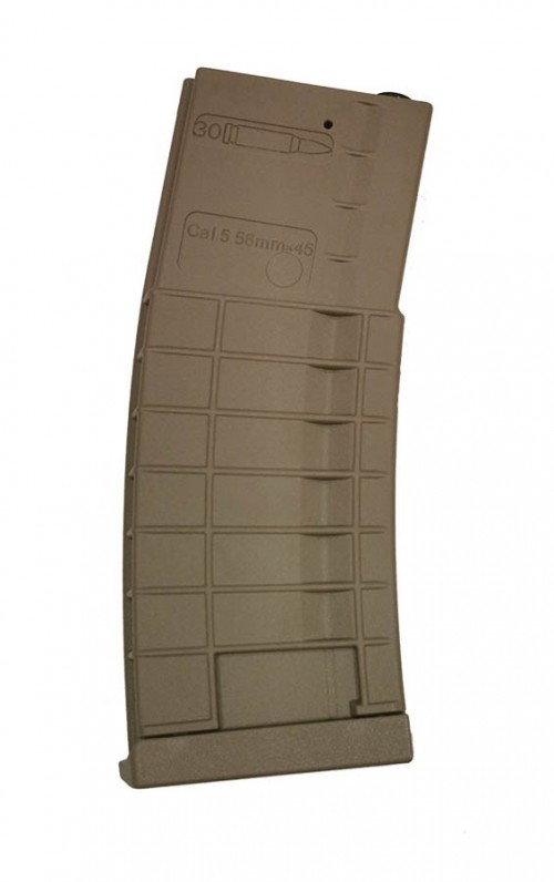 Variable Cap Magazine H416 135 - 30 bb TAN (MAG-HS-TN D-DAY)