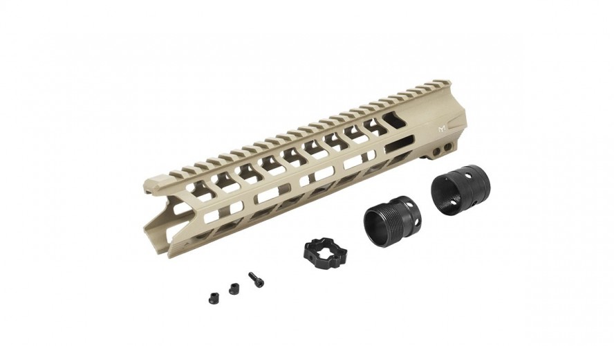 Frontale Peleardor M-Lok da 10 Pollici TAN (MA-436 ICS)