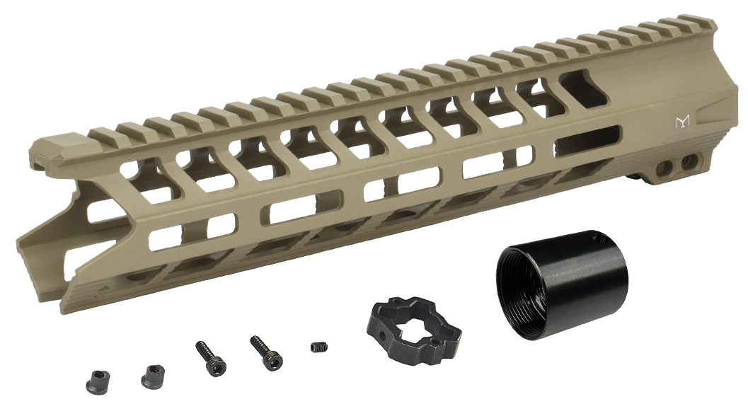 Frontale Peleardor M-Lok da 10 Pollici TAN (MA-436 ICS)
