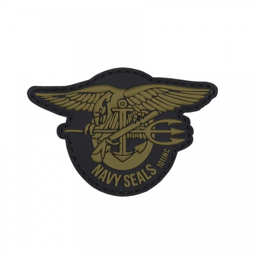 Patch PVC Navy Seals Green (101 INC)